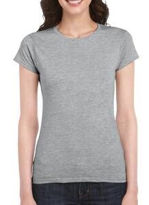 Gildan GI6400L - Women's 100% Cotton T-Shirt Sport Grey