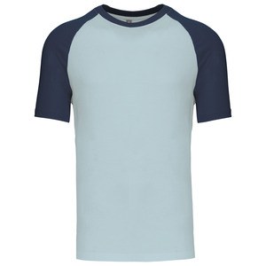 Kariban K330 - BASE BALL - CONTRAST T-SHIRT Ice/Denim