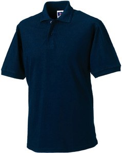 Russell RU599M - Heardwearing Polycotton Polo French Navy