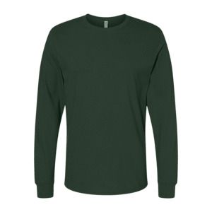 Fruit of the Loom SC4 - Men's Long Sleeve Cotton Sweatshirt Bottle Green