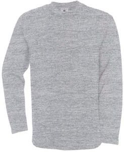 B&C CGWU610 - Open Hem Heather Grey