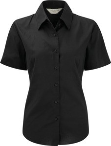 Russell Collection RU933F - Ladies Short Sleeve Easy Care Oxford Shirt