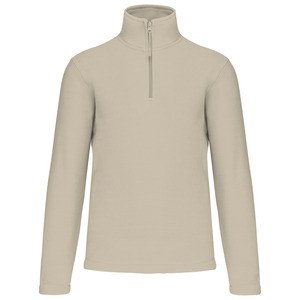 Kariban K912 - ENZO - ZIP NECK MICRO FLEECE TOP Beige