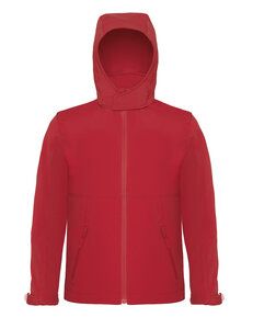 B&C Collection BA630 - Hooded softshell /men Red