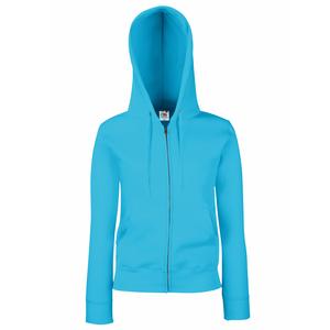 Fruit of the Loom SS312 - Premium 70/30 lady-fit hooded sweatshirt jacket