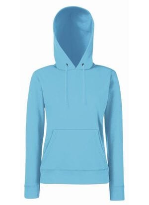 Fruit of the Loom SS038 - Classic 80/20 lady-fit hooded sweatshirt