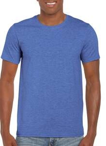 Gildan GD001 - Softstyle™ adult ringspun t-shirt Heather Royal