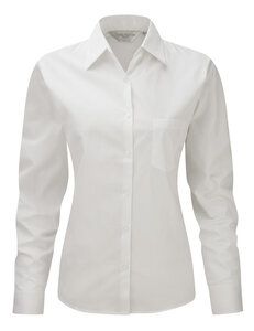 Russell Europe R-936F-0 - Cotton Poplin Blouse LS