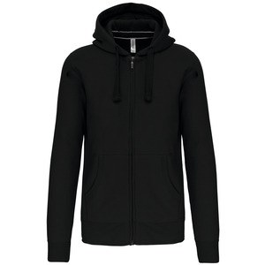 Kariban K454 - FULL ZIP HOODED SWEATSHIRT Black