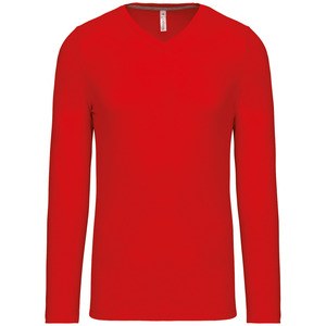 Kariban K358 - MENS LONG SLEEVE V-NECK T-SHIRT