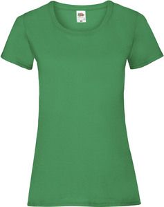 Fruit of the Loom SC61372 - Women's Cotton T-Shirt Kelly Green