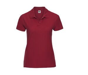 Russell RU577F - LADIES' ULTIMATE COTTON POLO Classic Red