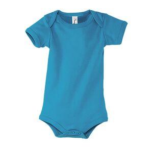 SOL'S 00583 - BAMBINO Baby Bodysuit Aqua