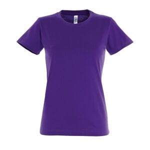 SOL'S 11502 - Imperial WOMEN Round Neck T Shirt Violet foncé