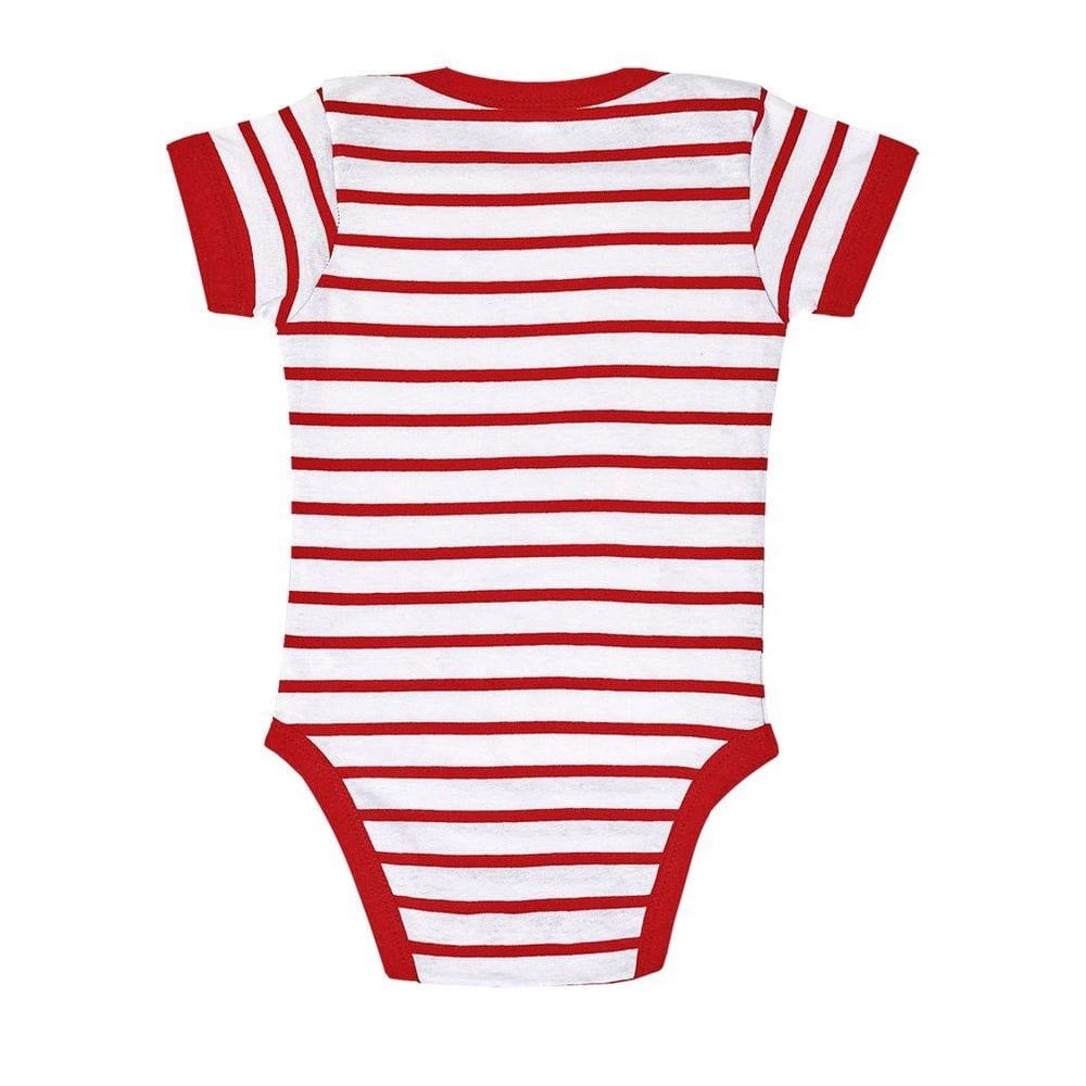 SOL'S 01401 - MILES BABY Baby Striped Bodysuit