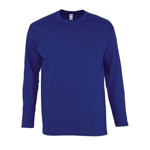 SOL'S 11420 - MONARCH Men's Round Neck Long Sleeve T Shirt Outremer