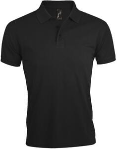 SOL'S 00571 - PRIME MEN Polycotton Polo Shirt Black