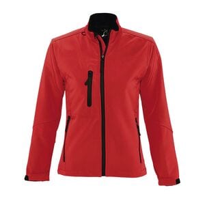 SOL'S 46800 - ROXY Women's Soft Shell Zipped Jacket Rouge piment