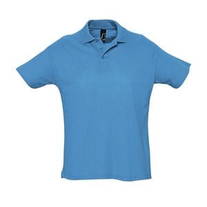 SOL'S 11342 - SUMMER II Men's Polo Shirt Aqua