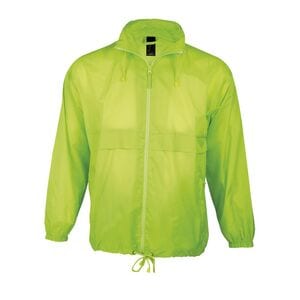 SOL'S 32000 - SURF Unisex Water Repellent Windbreaker Lime fluo