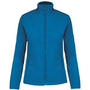 Kariban K907 - MAUREEN - LADIES' MICRO FLEECE JACKET Tropical Blue