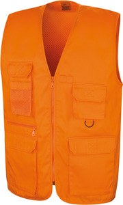 Result R045X - Safari Waistcoast Orange