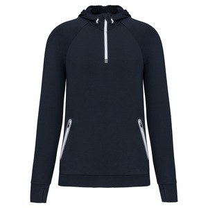 Proact PA360 - 1/4 zip hooded sports sweatshirt