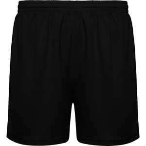 Roly PA0453 - PLAYER Sports shorts without inner slip and ajustable elastic waist with drawcord Black