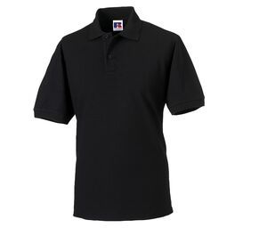Russell JZ599 - Men's Short Sleeve Polo Shirt Black