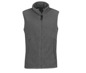B&C BC620 - Men's sleeveless fleece Charcoal