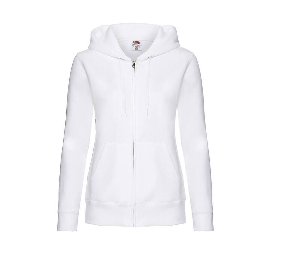 Fruit of the Loom SC375 - Women's large zip hoodie