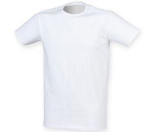 Skinnifit SF121 - Men's stretch cotton T-shirt White