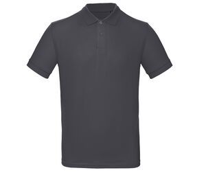 B&C BC400 - Men's 100% organic polo shirt Dark Grey