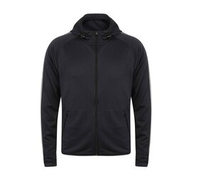 Tombo TL550 - Men's running hoodie Black