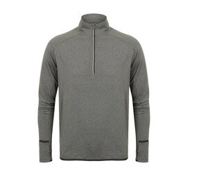 Tombo TL562 - Long sleeved 1/4 zip top