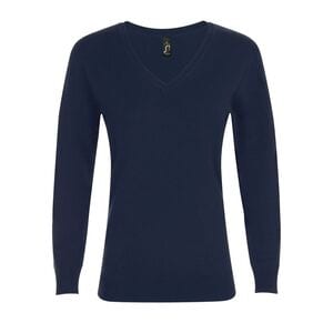 SOL'S 01711 - GLORY WOMEN V Neck Sweater French Navy