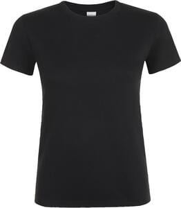 SOL'S 01825 - REGENT WOMEN Round Collar T Shirt Deep Black