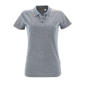 SOL'S 02082 - Paname Women Heather Polo Shirt Heather light jeans