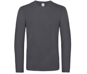 B&C BC07T - #E190 Men Lsl Dark Grey