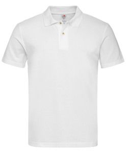 Stedman STE3000 - Men's short-sleeved polo shirt White