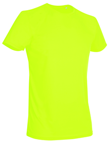 Stedman STE8000 - Stedman Men's Round Neck T-Shirt - Active Cyber Yellow