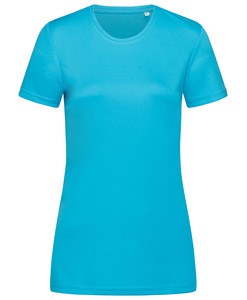 Stedman STE8100 - ss active sports-t women's round neck t-shirt Hawaii Blue