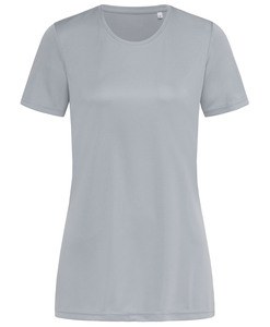Stedman STE8100 - ss active sports-t women's round neck t-shirt Silver Grey