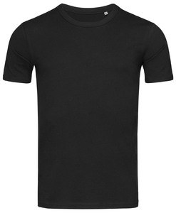Stedman STE9020 - Crew neck T-shirt for men Stedman - MORGAN Black Opal