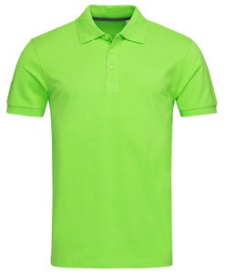 Stedman STE9060  - Short sleeve polo shirt for men Stedman - HARPER Green Flash