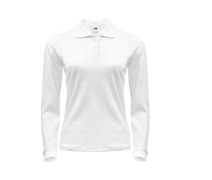 JHK JK216 - Long-sleeved 200 woman polo White