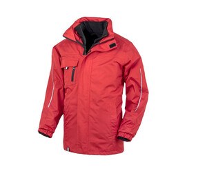 Result RS236 - Waterproof wind-winding jacket Red