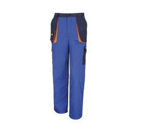 Result RS318 - Lite work pants Royal/Navy/Orange