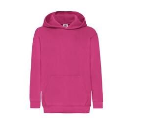 Fruit of the Loom SC371 - Hooded Sweat (62-034-0) Fuchsia