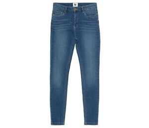 AWDIS SO DENIM SD014 - Lara Jean skinny woman Mid Blue Wash